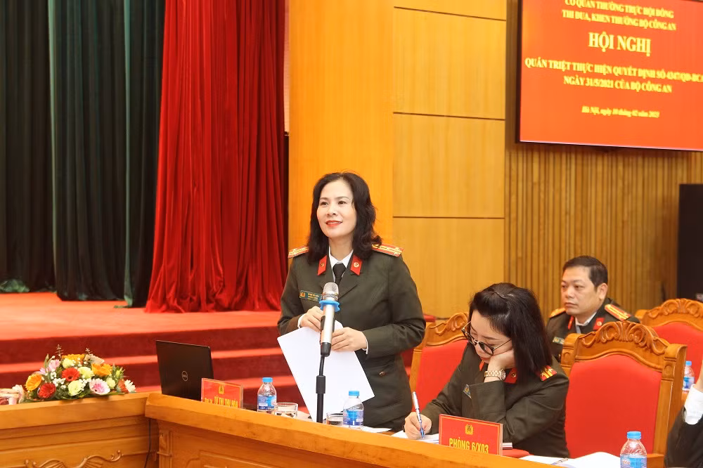 Trọng tâm tổ chức phong trào thi đua và công tác khen thưởng của Bộ Công an năm 2023 -0