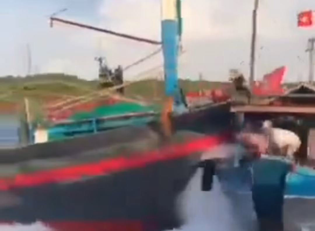 Điều tra vụ tàu cá Quảng Trị bị đâm trên biển Cồn Cỏ -0