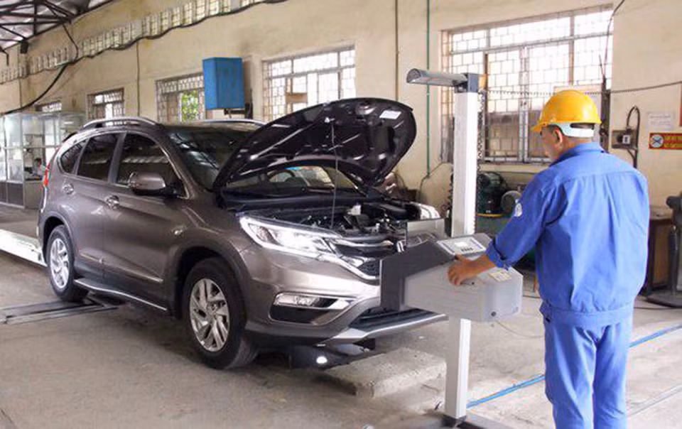 Xe ô tô mới không cần kiểm định lần đầu -0