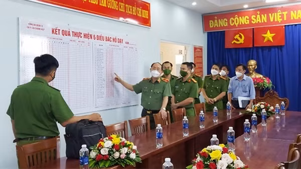 Ra mắt 25 mô hình Công an cấp xã kiểu mẫu ảnh 3