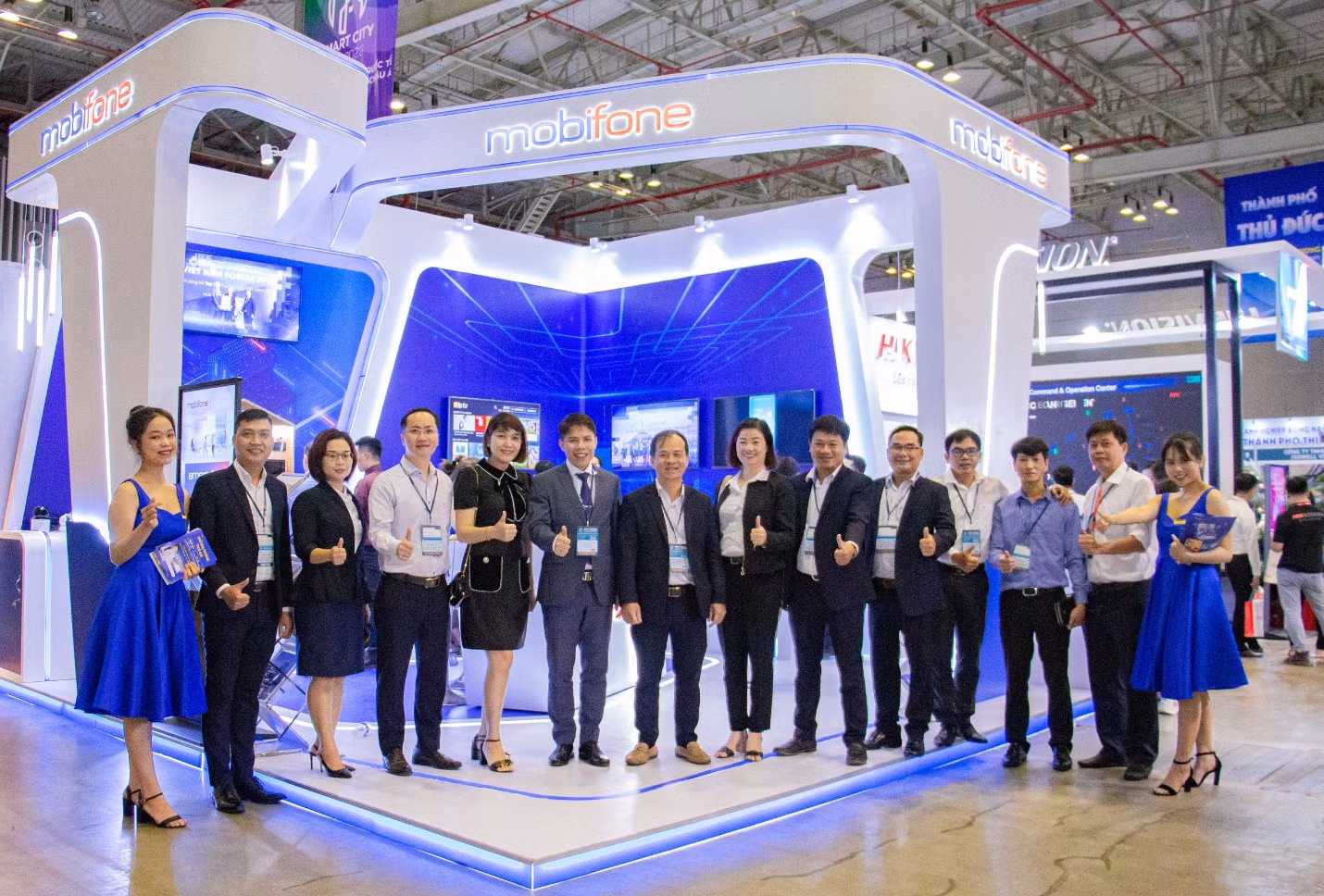 MobiFone tham gia Triển lãm quốc tế Đô thị thông minh châu Á 2022 -0