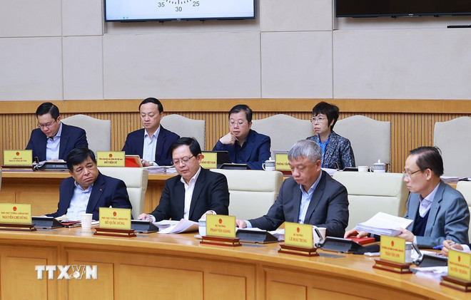 Thủ tướng: Tạo đà, tạo lực thực hiện hiệu quả Nghị quyết Đại hội Đảng XIV -0