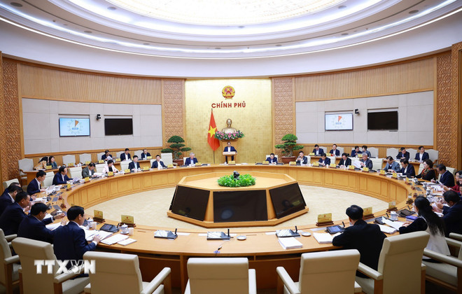 Thủ tướng: Tạo đà, tạo lực thực hiện hiệu quả Nghị quyết Đại hội Đảng XIV -0