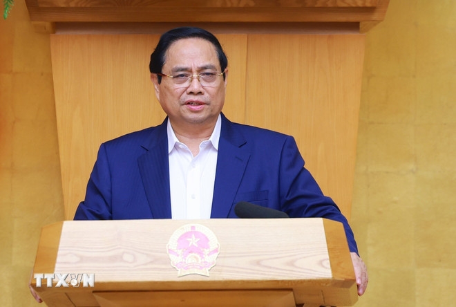 Thủ tướng: Tạo đà, tạo lực thực hiện hiệu quả Nghị quyết Đại hội Đảng XIV -0