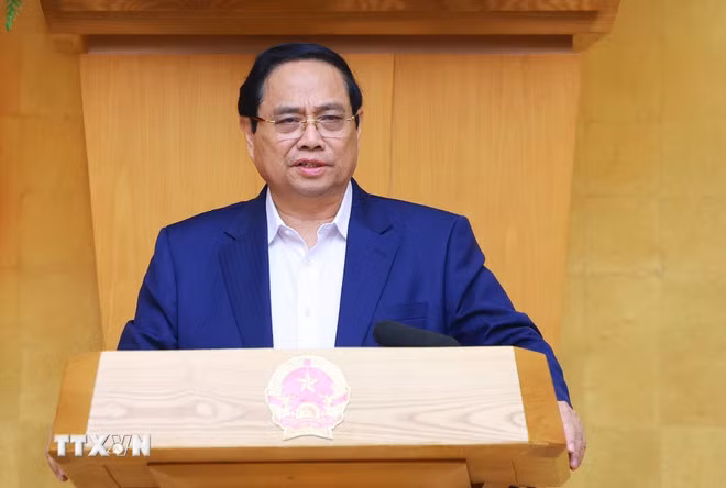 Thủ tướng: Tạo đà, tạo lực thực hiện hiệu quả Nghị quyết Đại hội Đảng XIV -0