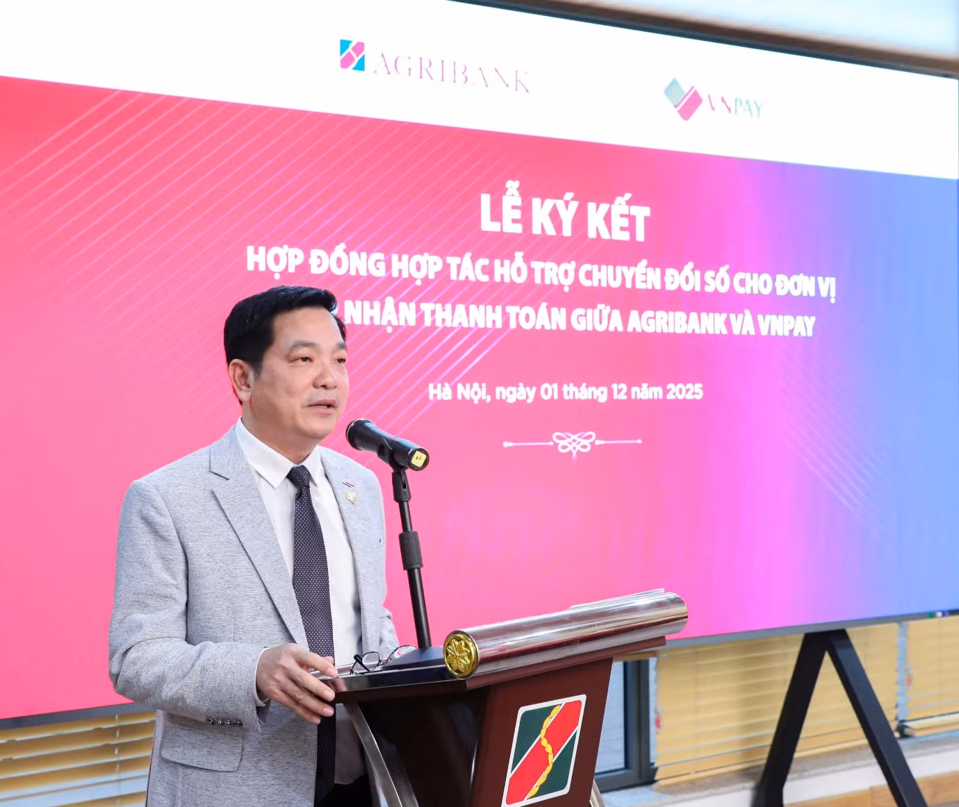Agribank và VNPAY ký kết hợp tác triển khai gói giải pháp chuyển đổi số cho hộ kinh doanh -0
