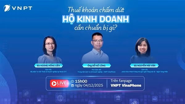 VNPT VinaPhone tổ chức đối thoại cùng chuyên gia, đồng hành hộ kinh doanh trước “giờ G” chuyển đổi thuế