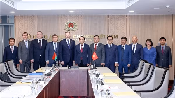 Thắt chặt hợp tác Việt Nam – Belarus trong lĩnh vực an ninh