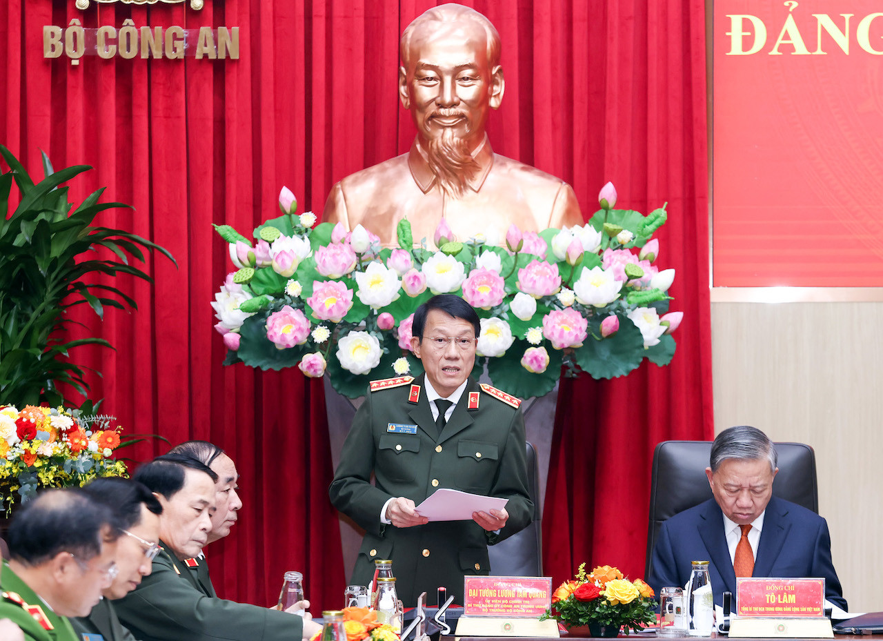 Tổng Bí thư Tô Lâm dự, chỉ đạo Hội nghị Đảng uỷ Công an Trung ương năm 2025 -0