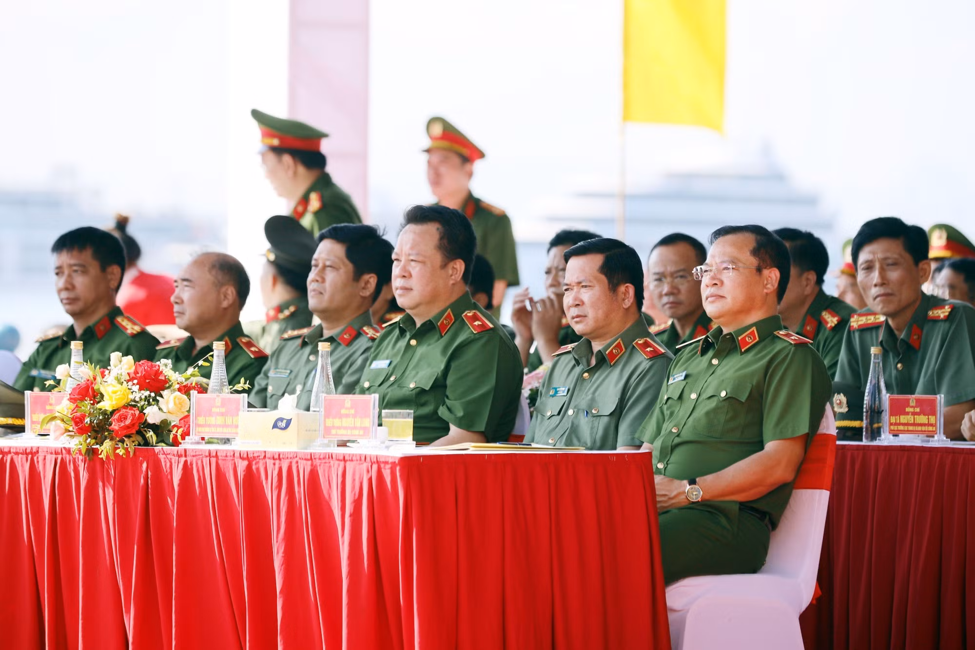 Bộ Công an phối hợp với UBND tỉnh Quảng Ninh diễn tập phương án chữa cháy quy mô lớn -0