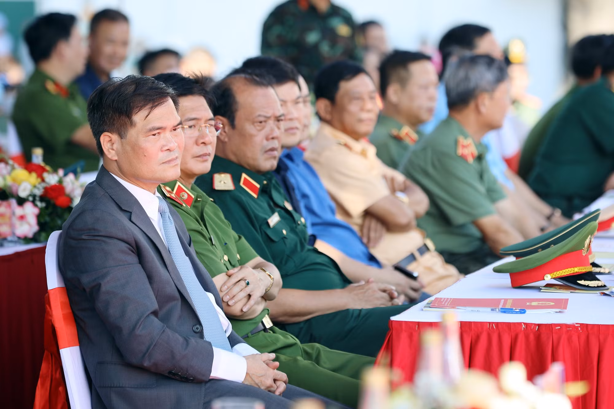 Bộ Công an phối hợp với UBND tỉnh Quảng Ninh diễn tập phương án chữa cháy quy mô lớn -0