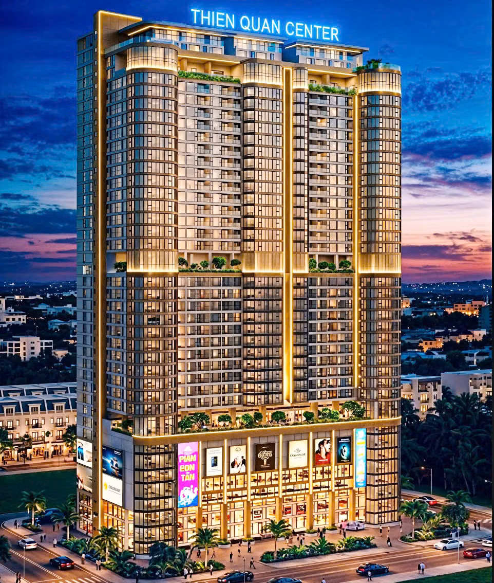Thiên Quân Center&nbsp;sẽ là công trình cao nhất Cần Thơ với 39 tầng -0