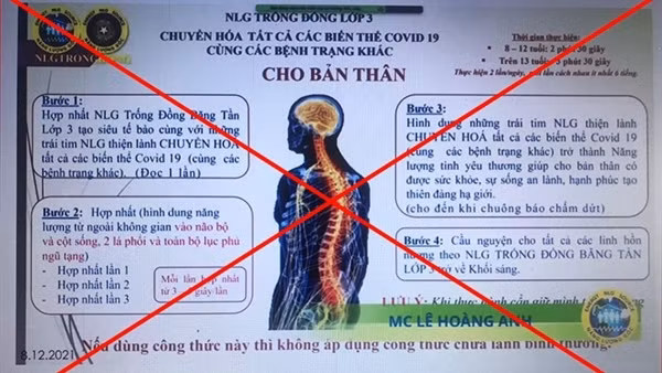 Kiên trì vận động người dân từ bỏ, không tin theo “Năng lượng gốc Trống đồng Việt Nam”
