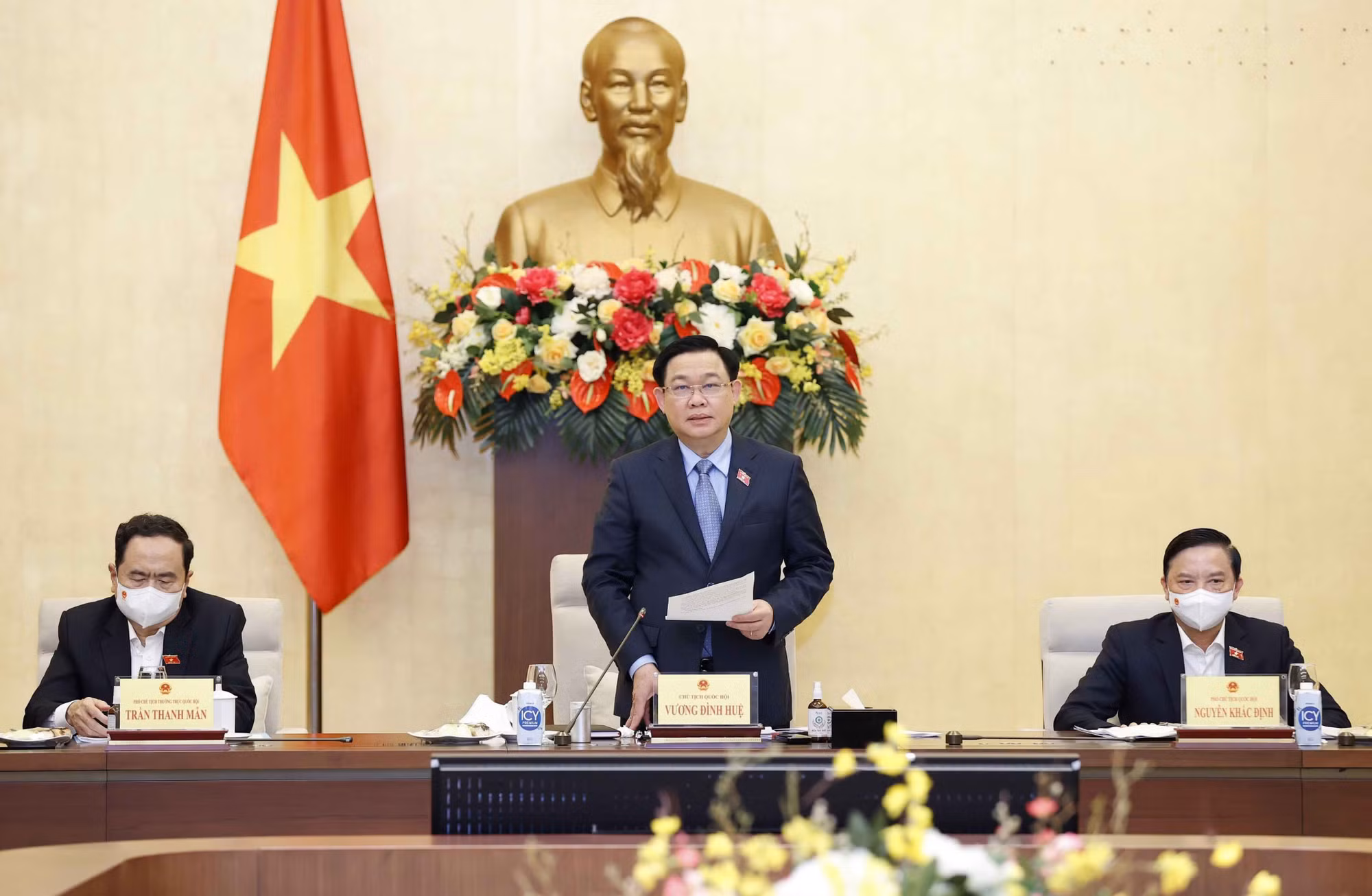 Chủ tịch Quốc hội chủ trì cuộc họp&nbsp;về công tác chuẩn bị phiên chất vấn và trả lời chất vấn -0