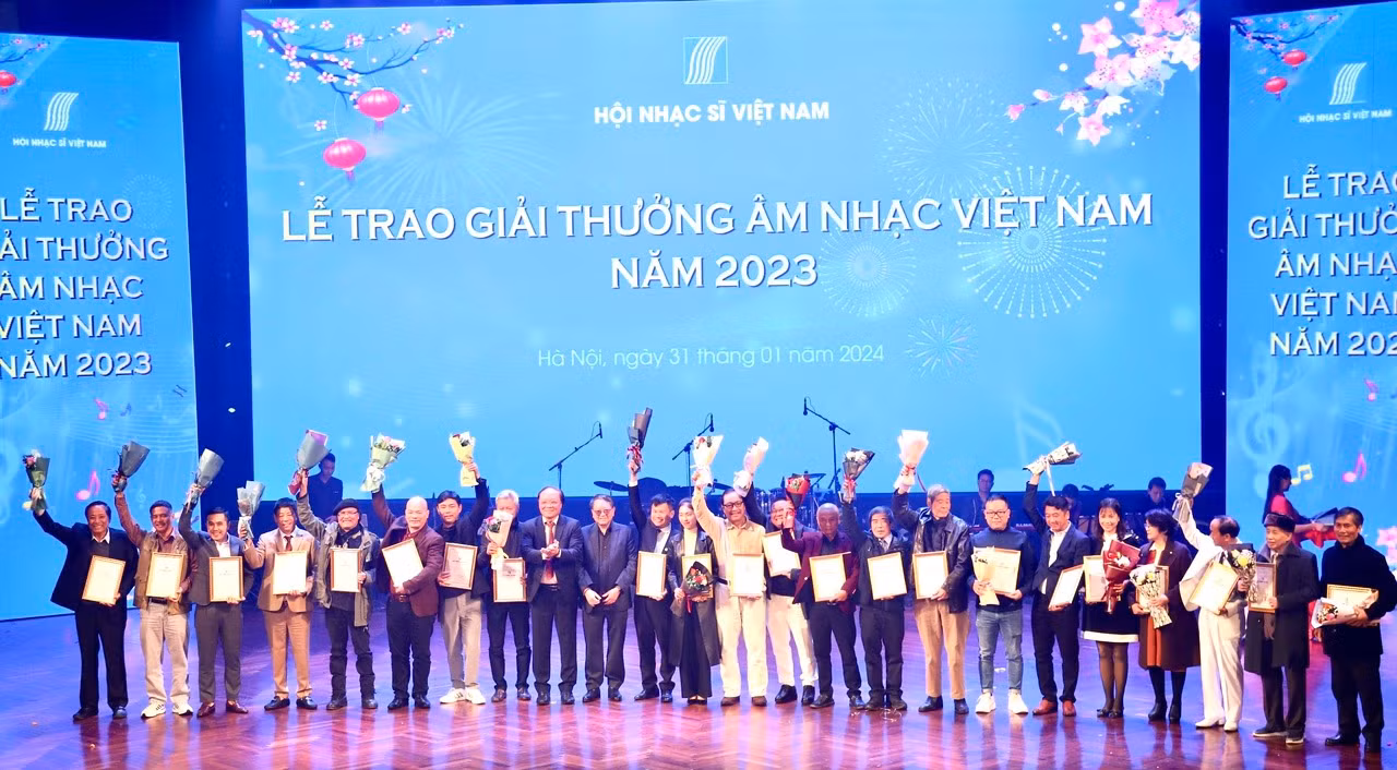 Trao Giải thưởng Âm nhạc Việt Nam năm 2023 -0