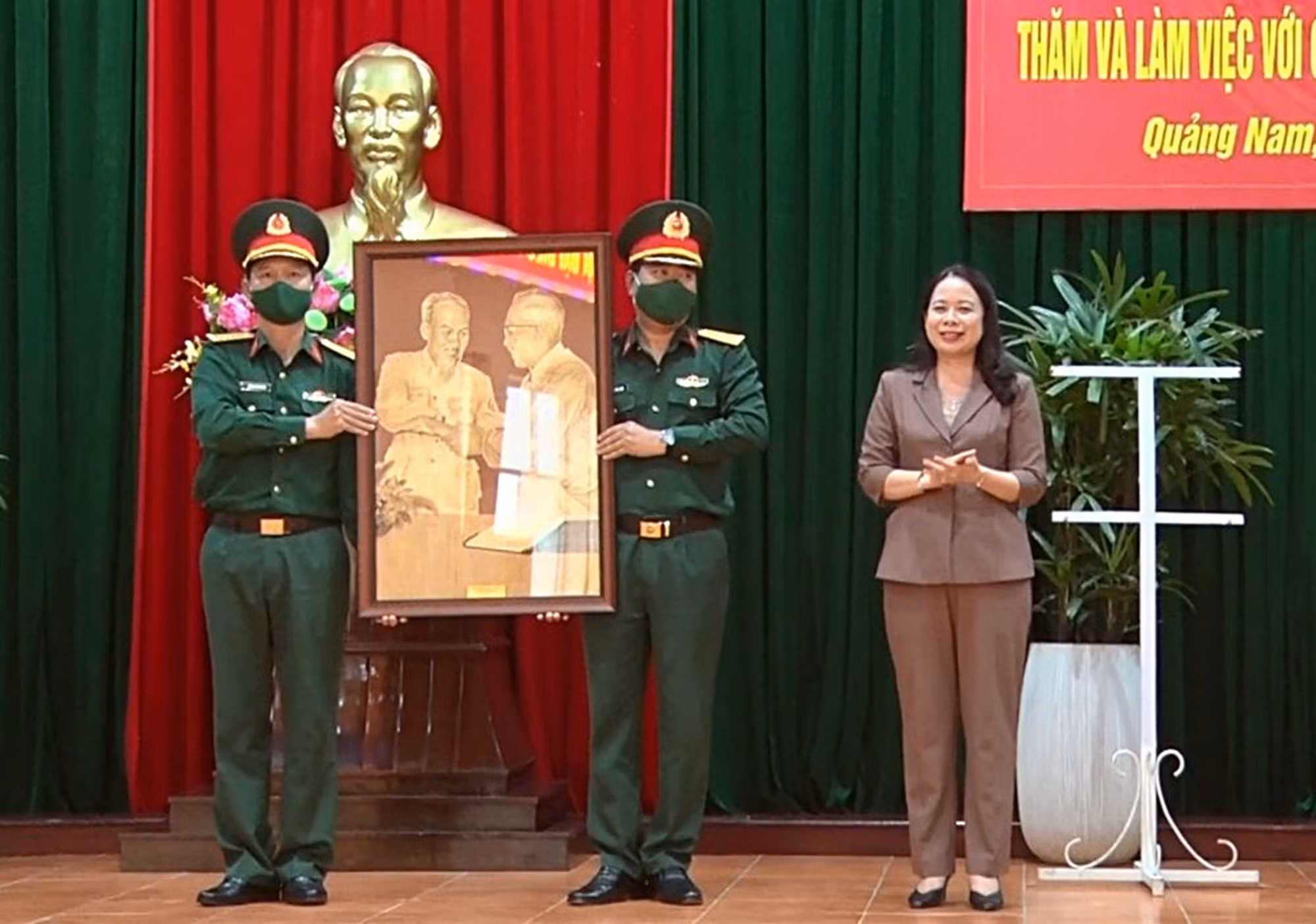 Phó Chủ tịch nước Võ Thị Ánh Xuân thăm, làm việc tại Quảng Nam -0