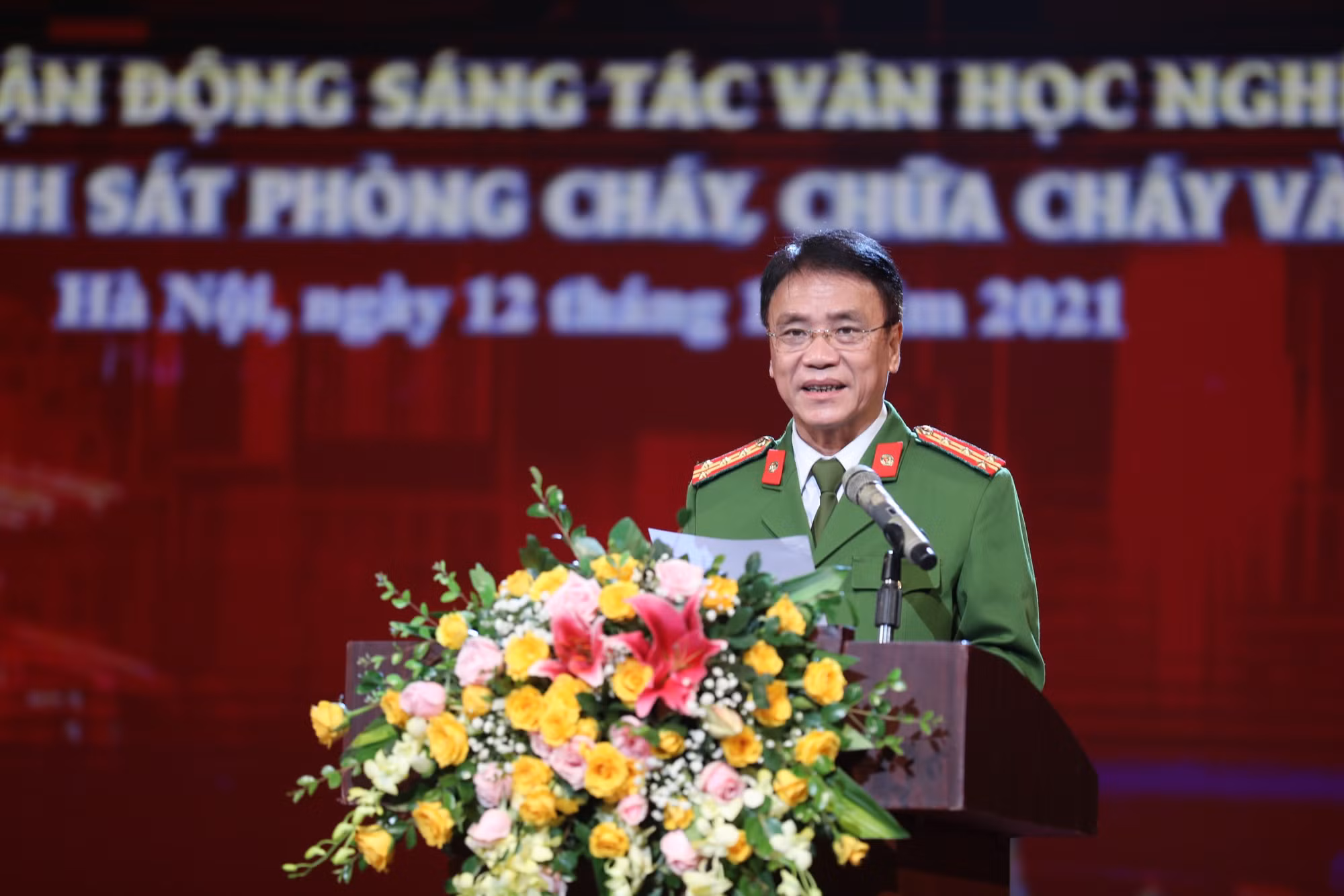 Trao giải Cuộc vận động sáng tác văn học nghệ thuật về Cảnh sát PCCC và CNCH -0