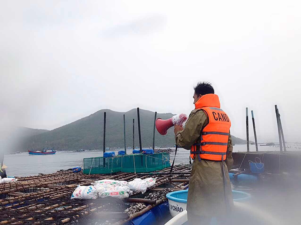 Công an Phú Yên, Khánh Hòa chủ động phòng, chống cơn bão số 9 -0