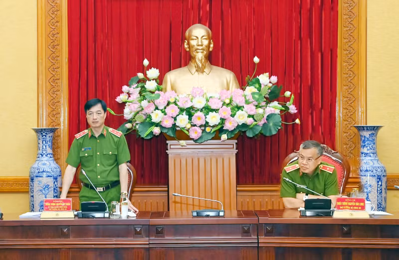 Bộ Công an rà soát, chỉ đạo các hoạt động kỷ niệm 60 năm Ngày truyền thống lực lượng CSND -0