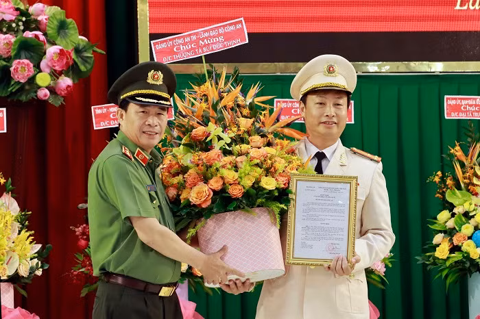 Công an tỉnh Lâm Đồng có Giám đốc và Phó Giám đốc mới -0