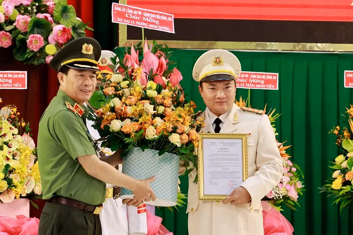 Công an tỉnh Lâm Đồng có Giám đốc và Phó Giám đốc mới -0