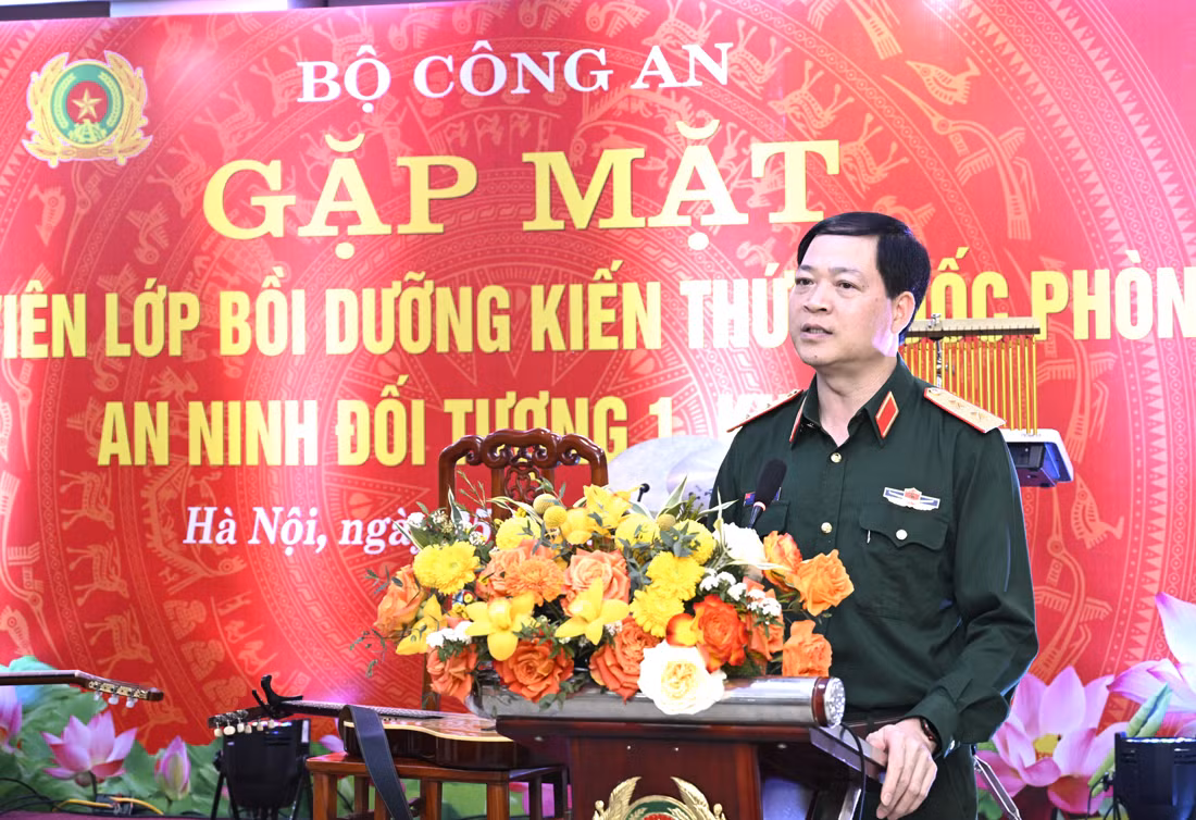 Bộ Công an gặp mặt học viên Lớp bồi dưỡng kiến thức Quốc phòng, An ninh -0