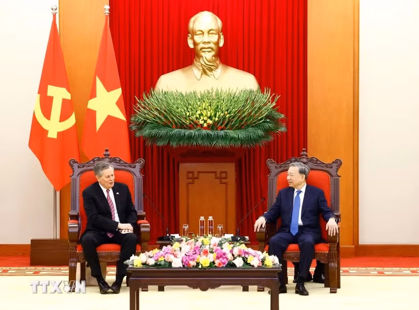 Tổng Bí thư: Quan hệ Việt Nam-Hoa Kỳ là hình mẫu trong quan hệ quốc tế -0