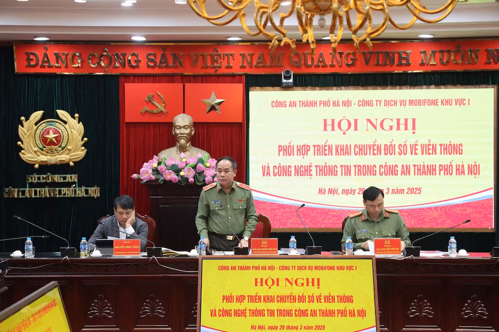 Hợp tác chuyển đổi số, nâng cao ứng dụng công nghệ vào công tác Công an -0