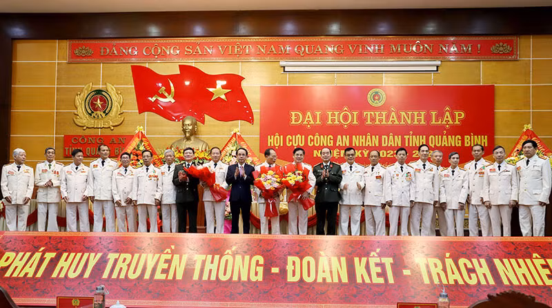 Đại hội thành lập Hội Cựu CAND tỉnh Quảng Bình -0