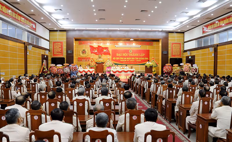 Đại hội thành lập Hội Cựu CAND tỉnh Quảng Bình -0
