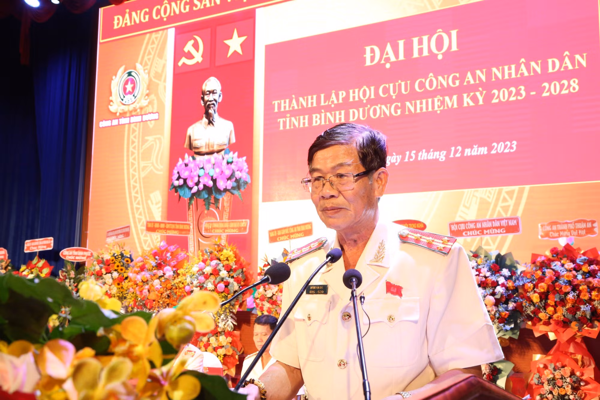 Thành lập Hội cựu CAND tỉnh Bình Dương -0