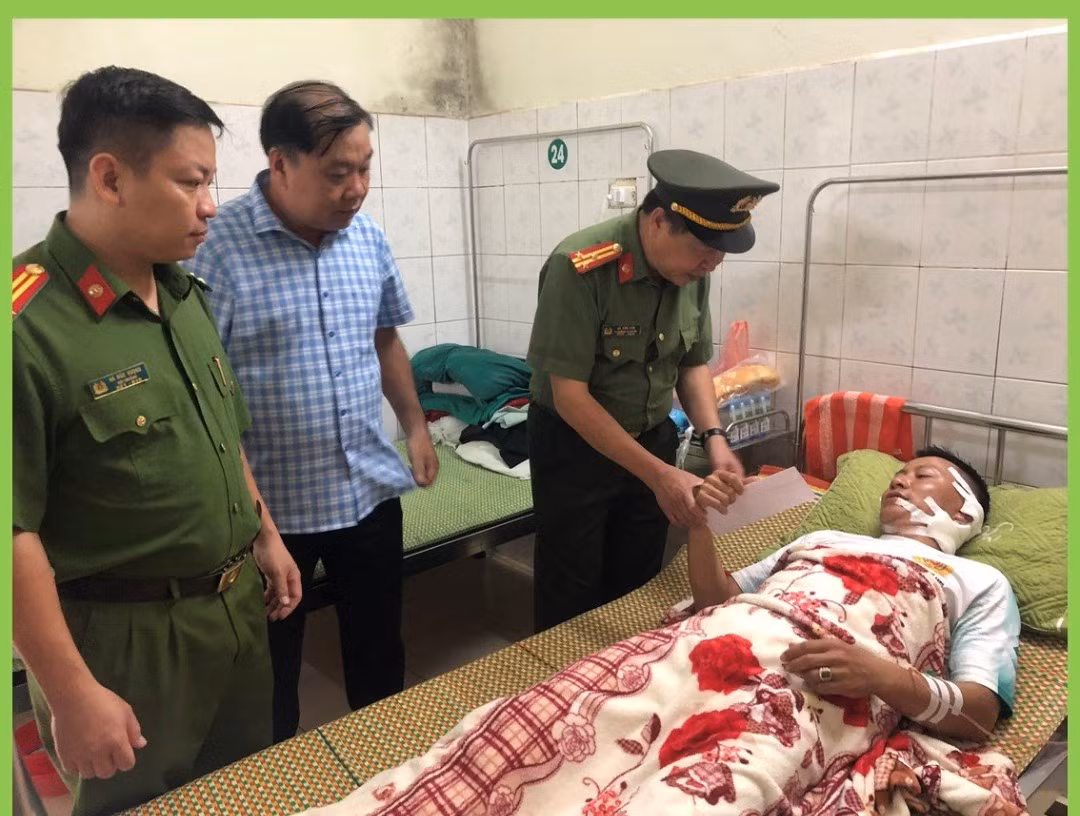 Bắt giữ đối tượng tấn công, gây trọng thương Công an xã -0
