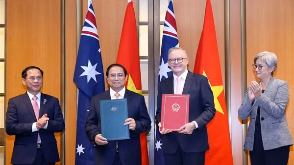 Nâng cấp quan hệ Việt Nam- Australia lên Đối tác Chiến lược Toàn diện