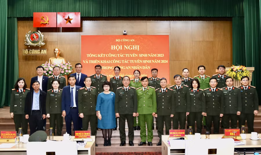 Gắn công tác tuyển sinh với yêu cầu, nhiệm vụ và mô hình tổ chức của Công an 4 cấp -0