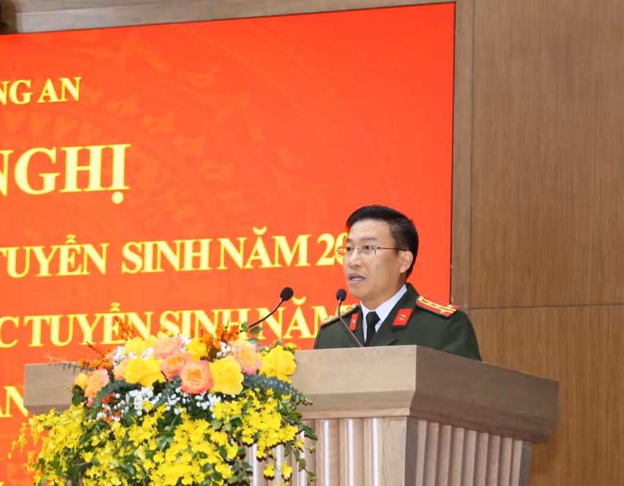 Gắn công tác tuyển sinh với yêu cầu, nhiệm vụ và mô hình tổ chức của Công an 4 cấp -0