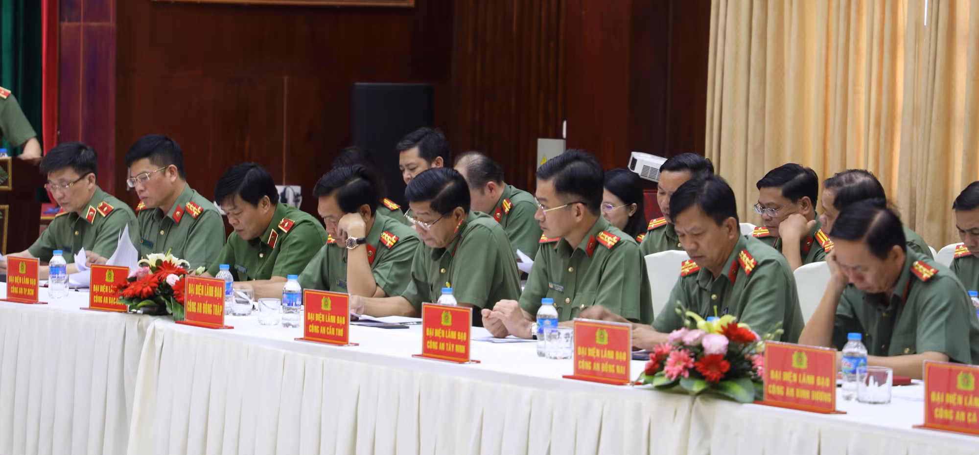 Công an các đơn vị, địa phương phía Nam cam kết giải ngân hết số vốn đầu tư được giao trong năm 2024 -0
