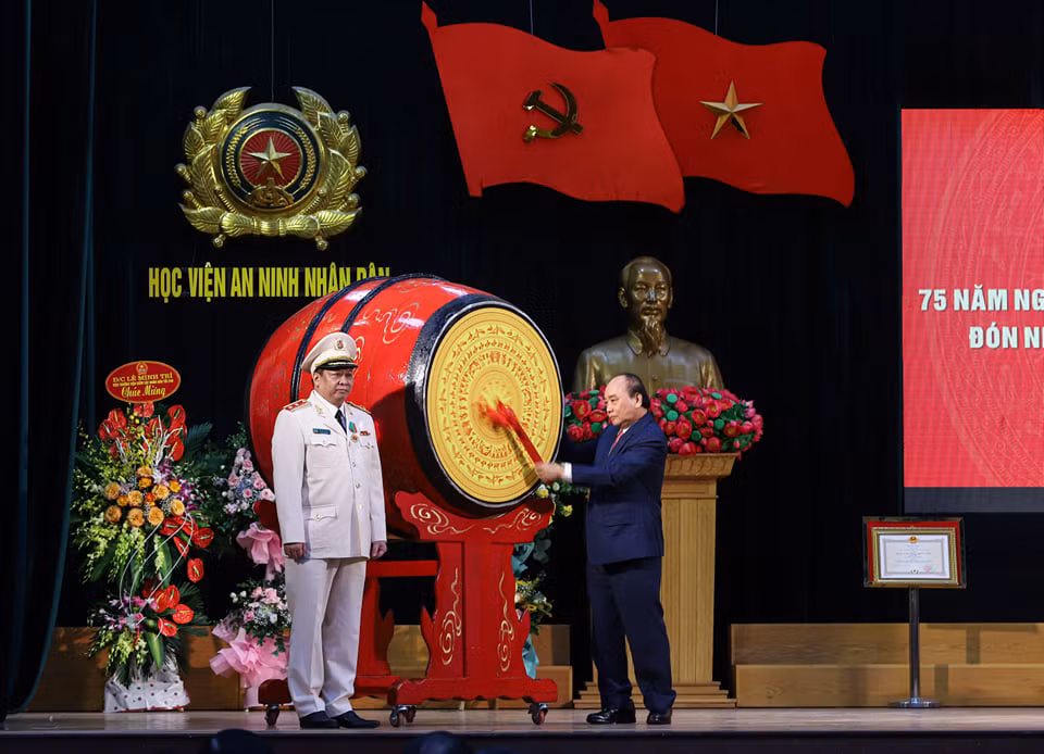 Học viện ANND kỷ niệm 75 năm Ngày truyền thống và đón nhận Huân chương Chiến công hạng Nhất -0