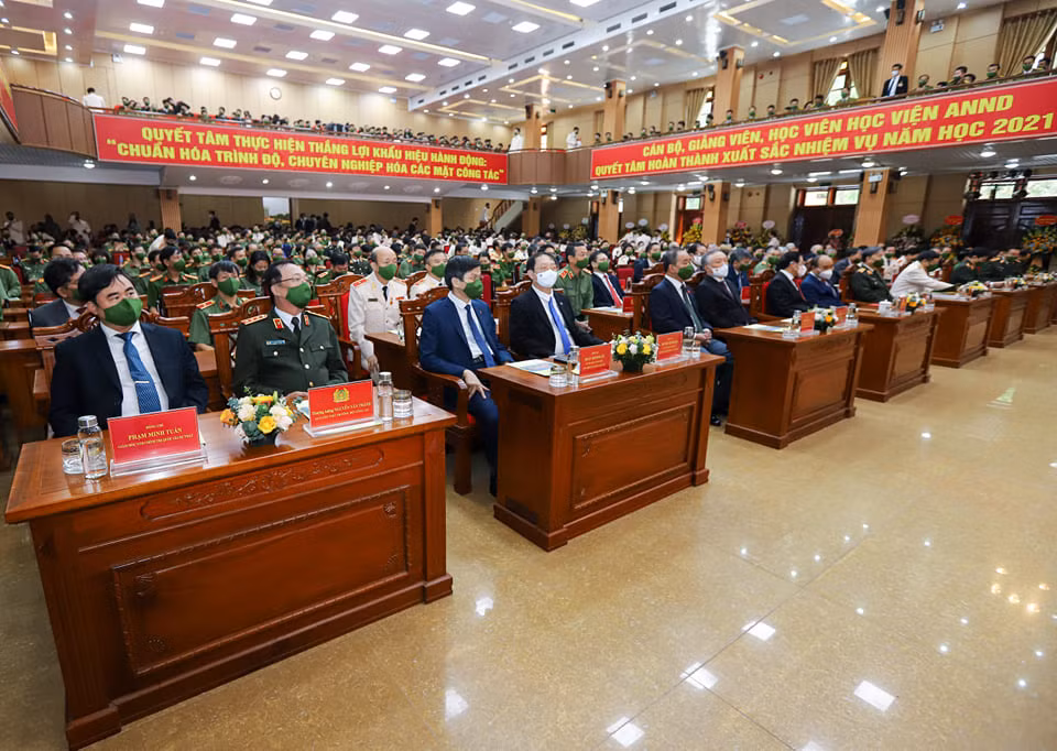 Học viện ANND kỷ niệm 75 năm Ngày truyền thống và đón nhận Huân chương Chiến công hạng Nhất -1