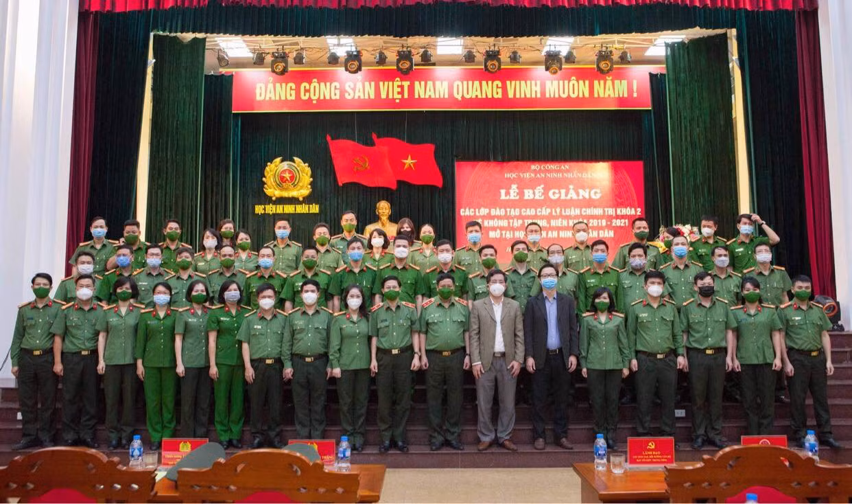Học viện ANND trao bằng Cao cấp lý luận chính trị cho 155 học viên -0