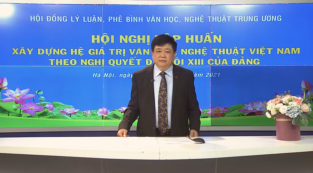 Xây dựng tài liệu tập huấn về chủ đề “Xây dựng hệ giá trị văn học, nghệ thuật Việt Nam theo Nghị quyết Đại hội XIII của Đảng” -0