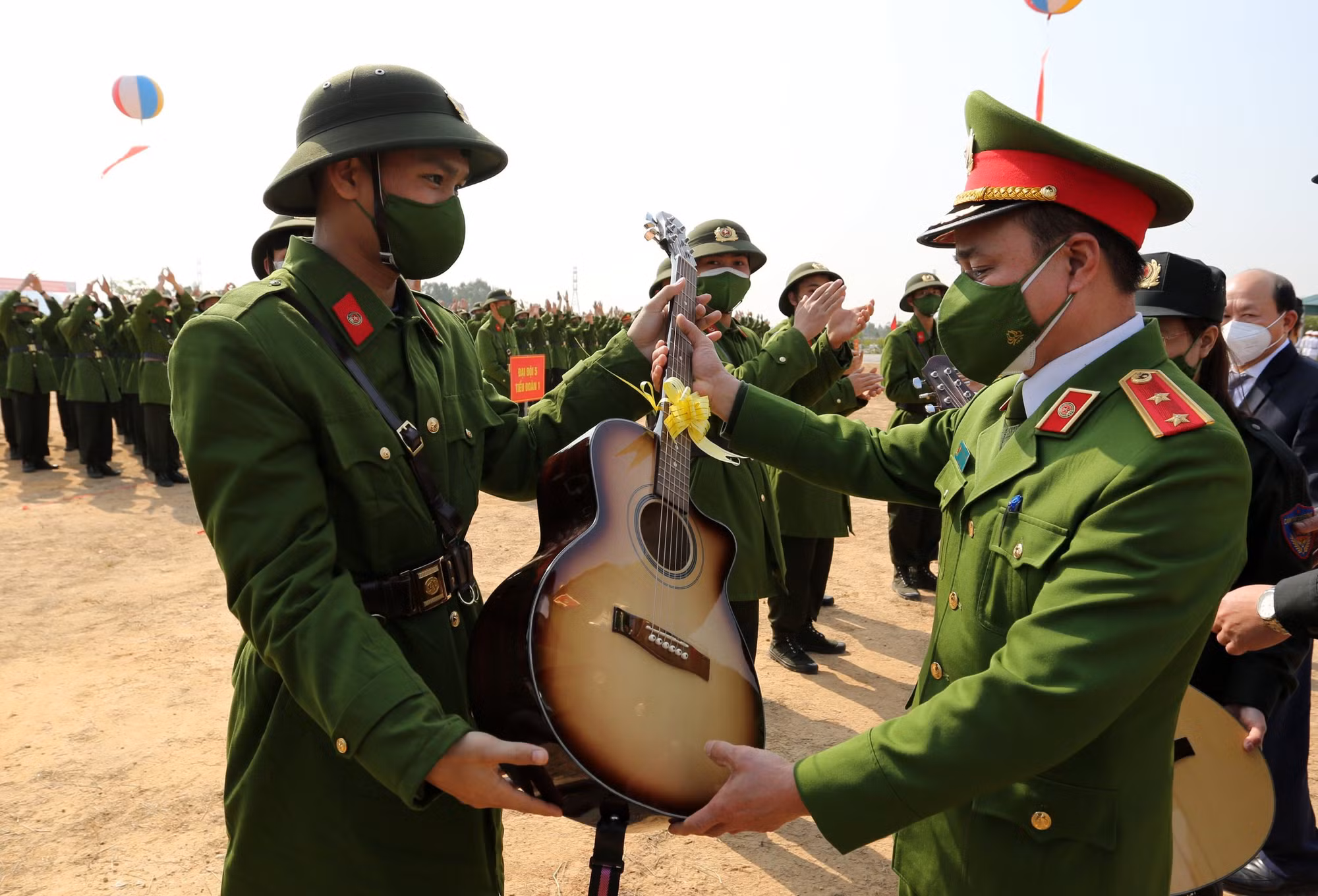 Khai giảng khóa huấn luyện công dân thực hiện nghĩa vụ tham gia CAND -0