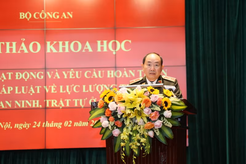 Cần sớm ban hành Luật Lực lượng tham gia bảo vệ an ninh trật tự ở cơ sở -0