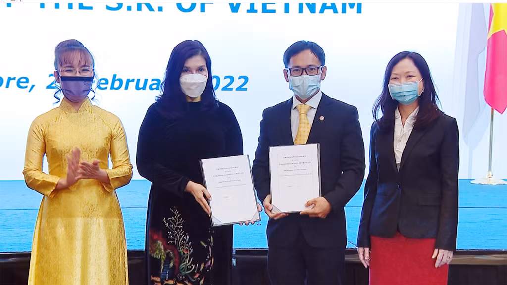 Gần 11 tỷ USD cam kết hợp tác giữa doanh nghiệp Việt Nam-Singapore -0
