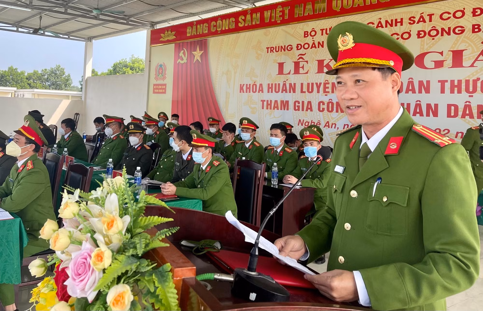 Hơn 1000 công dân tham gia khoá huấn luyện thực hiện&nbsp;nghĩa vụ tham gia CAND -0