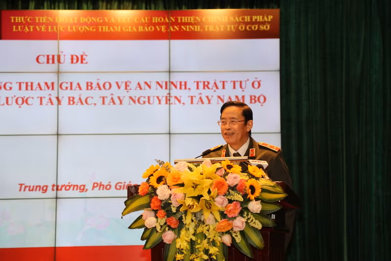 Cần sớm ban hành Luật Lực lượng tham gia bảo vệ an ninh trật tự ở cơ sở -0