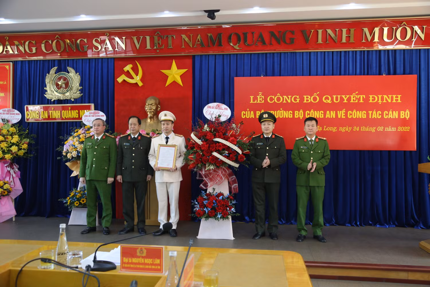 Công bố Quyết định bổ nhiệm Phó Giám đốc Công an tỉnh Quảng Ninh -0