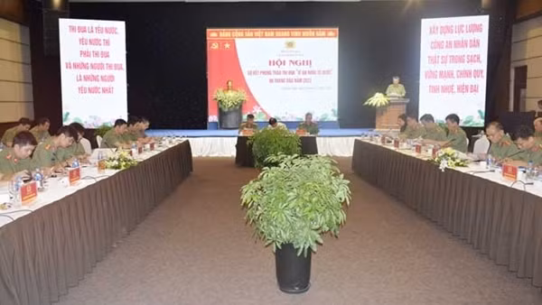 Sơ kết phong trào thi đua “Vì an ninh Tổ quốc” cụm thi đua số 3, Bộ Công an