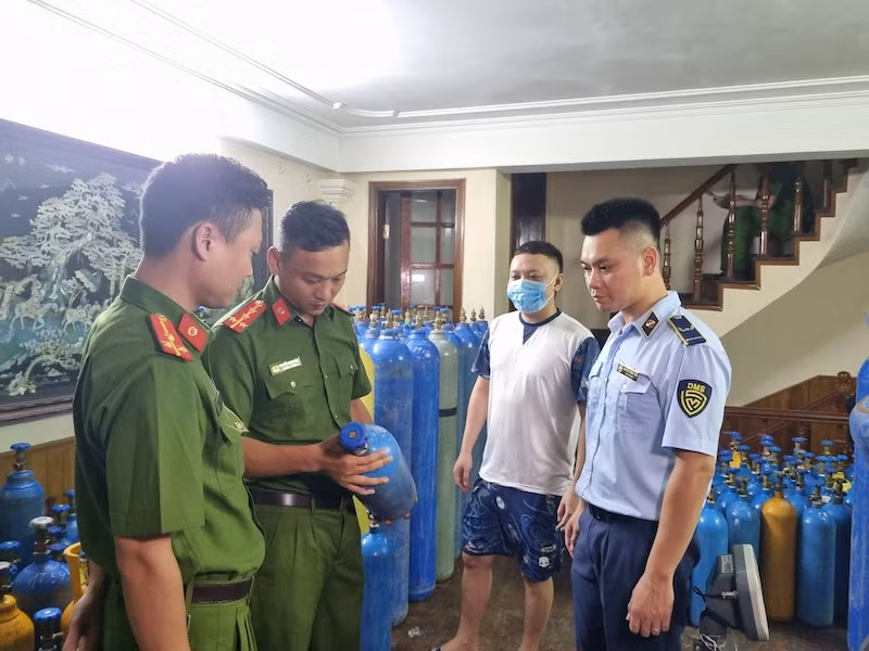 Triệt phá cơ sở san, chiết khí N20 số lượng lớn -1