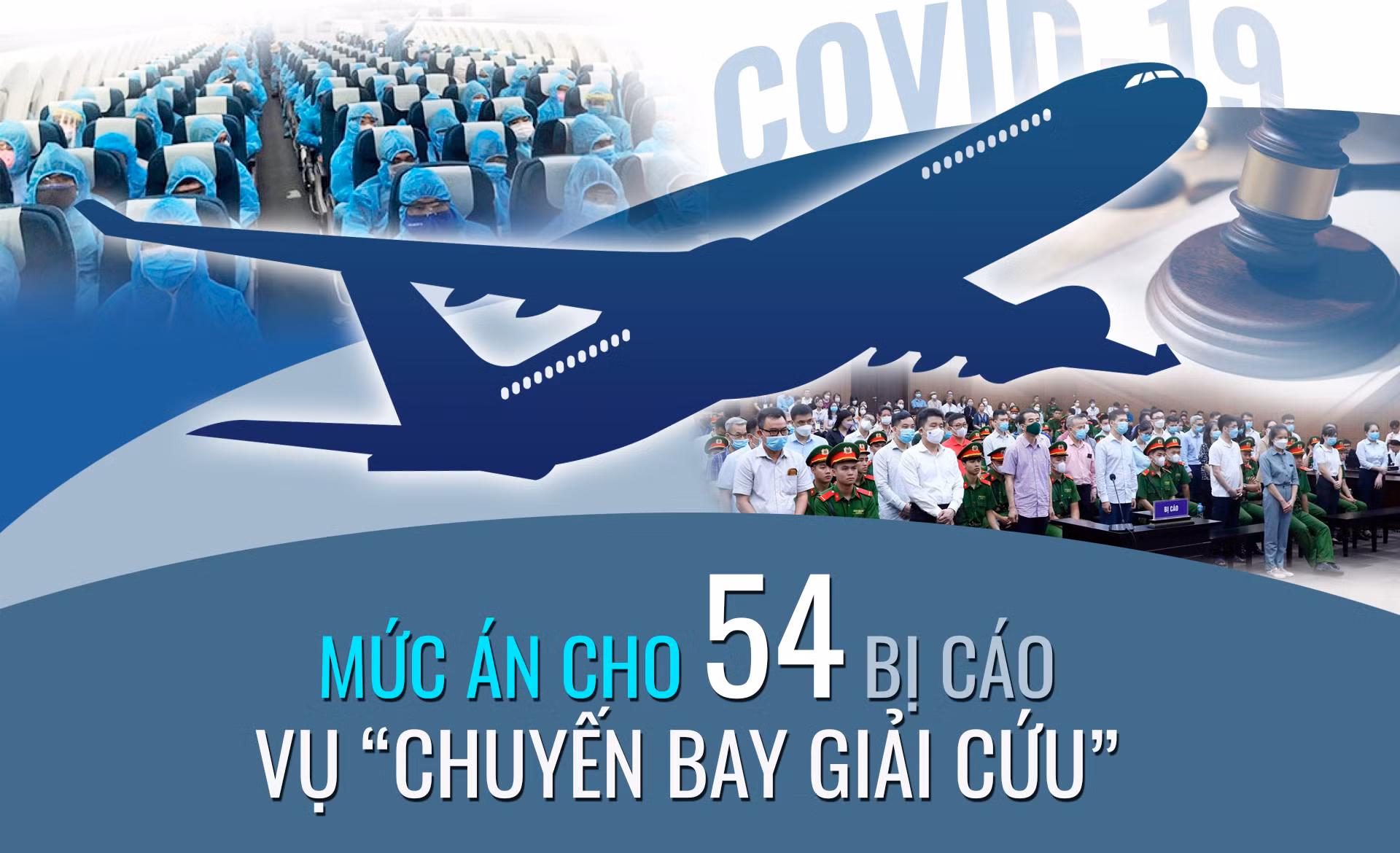 Mức án cho 54 bị cáo vụ “Chuyến bay giải cứu” -0