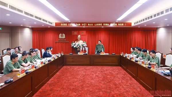 Đảng ủy Công an Trung ương triển khai nghiêm túc, hiệu quả Nghị quyết Đại hội XIV của Đảng